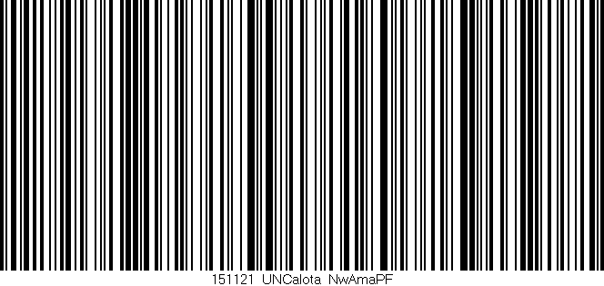 Código de barras (EAN, GTIN, SKU, ISBN): '151121_UNCalota_NwAmaPF'