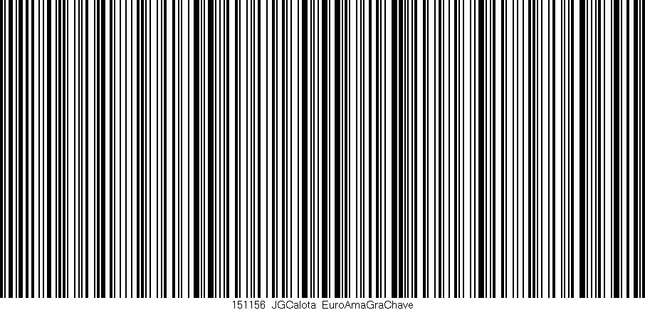 Código de barras (EAN, GTIN, SKU, ISBN): '151156_JGCalota_EuroAmaGraChave'