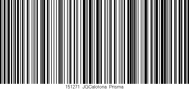 Código de barras (EAN, GTIN, SKU, ISBN): '151271_JGCalotona_Prisma'