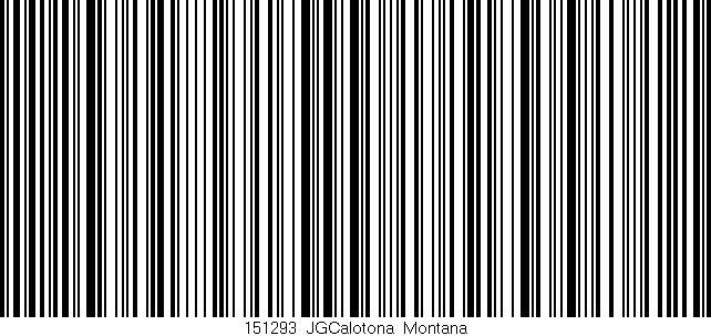 Código de barras (EAN, GTIN, SKU, ISBN): '151293_JGCalotona_Montana'