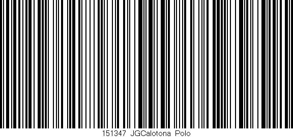 Código de barras (EAN, GTIN, SKU, ISBN): '151347_JGCalotona_Polo'