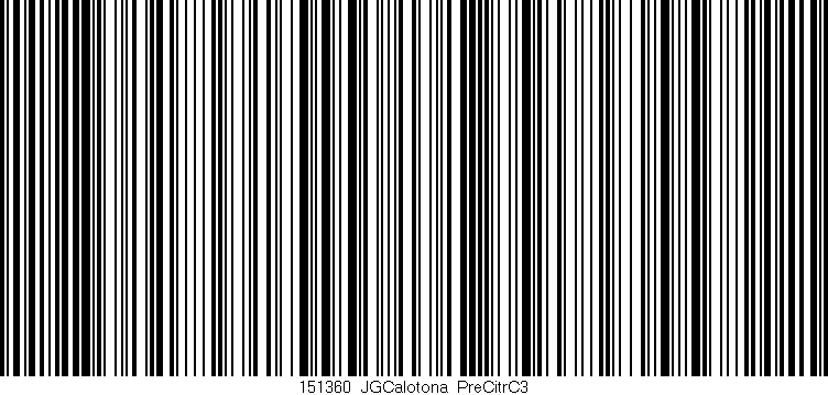 Código de barras (EAN, GTIN, SKU, ISBN): '151360_JGCalotona_PreCitrC3'