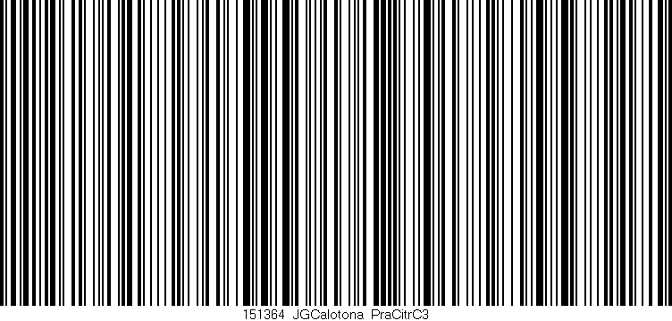Código de barras (EAN, GTIN, SKU, ISBN): '151364_JGCalotona_PraCitrC3'