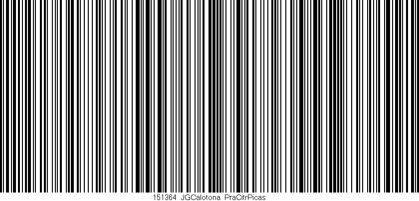 Código de barras (EAN, GTIN, SKU, ISBN): '151364_JGCalotona_PraCitrPicas'