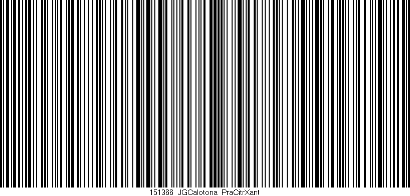 Código de barras (EAN, GTIN, SKU, ISBN): '151366_JGCalotona_PraCitrXant'