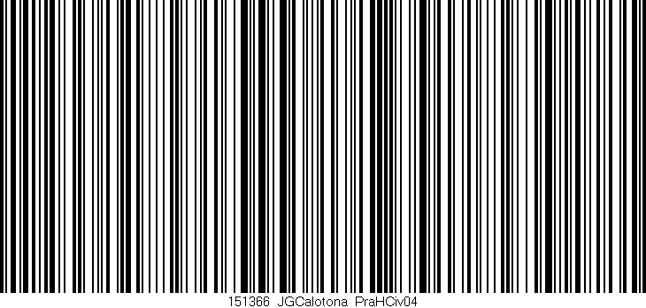 Código de barras (EAN, GTIN, SKU, ISBN): '151366_JGCalotona_PraHCiv04'