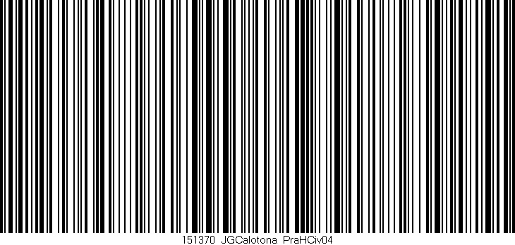 Código de barras (EAN, GTIN, SKU, ISBN): '151370_JGCalotona_PraHCiv04'