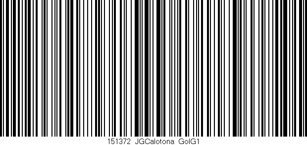 Código de barras (EAN, GTIN, SKU, ISBN): '151372_JGCalotona_GolG1'