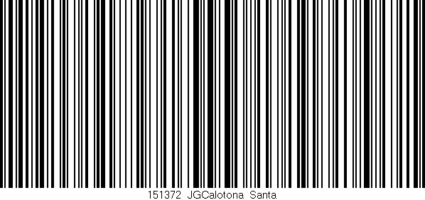 Código de barras (EAN, GTIN, SKU, ISBN): '151372_JGCalotona_Santa'