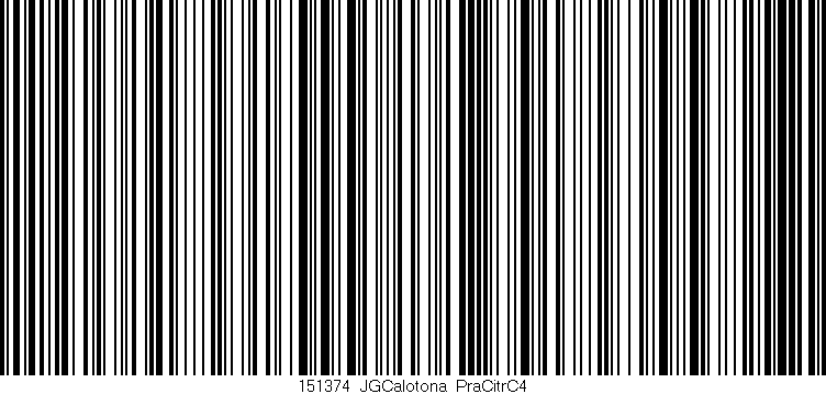 Código de barras (EAN, GTIN, SKU, ISBN): '151374_JGCalotona_PraCitrC4'