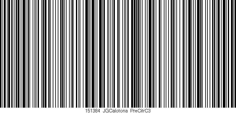 Código de barras (EAN, GTIN, SKU, ISBN): '151384_JGCalotona_PreCitrC3'
