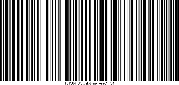 Código de barras (EAN, GTIN, SKU, ISBN): '151384_JGCalotona_PreCitrC4'