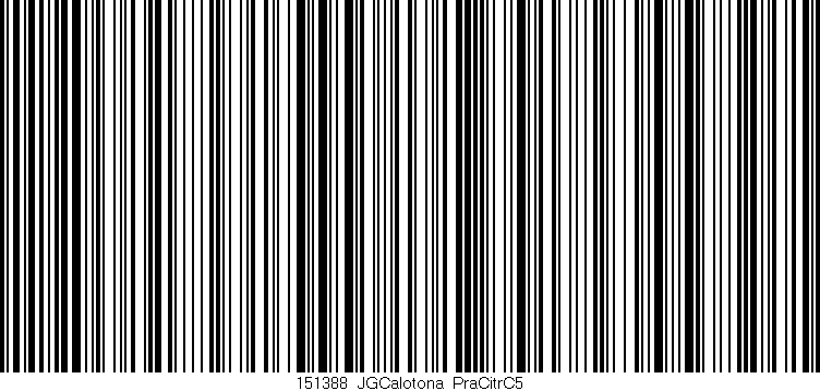Código de barras (EAN, GTIN, SKU, ISBN): '151388_JGCalotona_PraCitrC5'