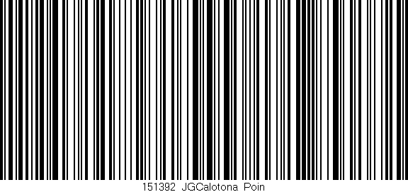 Código de barras (EAN, GTIN, SKU, ISBN): '151392_JGCalotona_Poin'