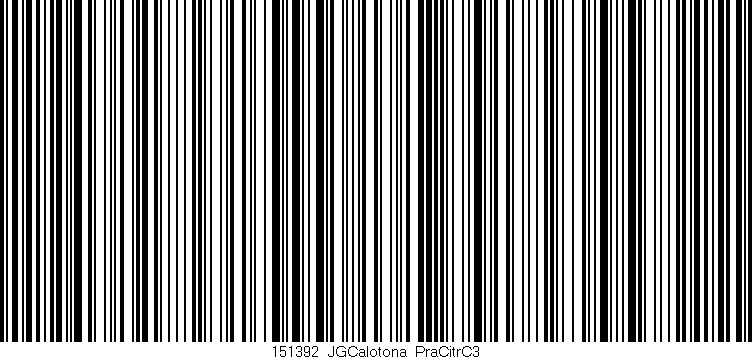 Código de barras (EAN, GTIN, SKU, ISBN): '151392_JGCalotona_PraCitrC3'