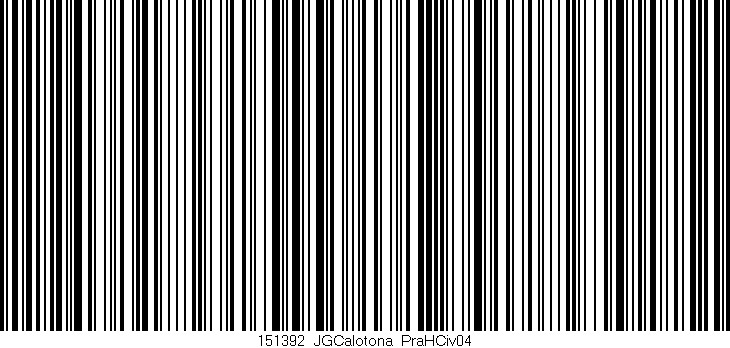 Código de barras (EAN, GTIN, SKU, ISBN): '151392_JGCalotona_PraHCiv04'