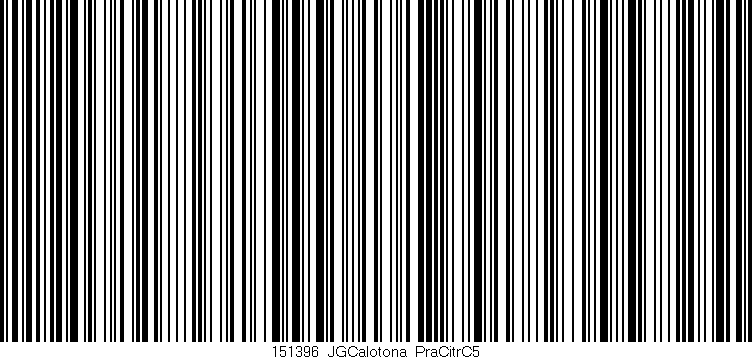 Código de barras (EAN, GTIN, SKU, ISBN): '151396_JGCalotona_PraCitrC5'