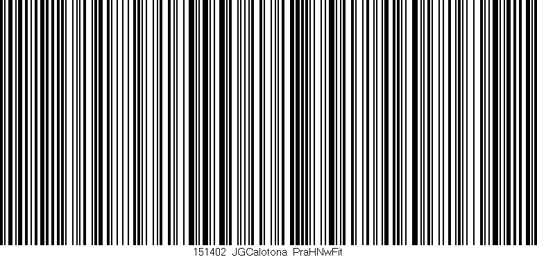 Código de barras (EAN, GTIN, SKU, ISBN): '151402_JGCalotona_PraHNwFit'