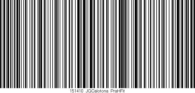 Código de barras (EAN, GTIN, SKU, ISBN): '151410_JGCalotona_PraHFit'