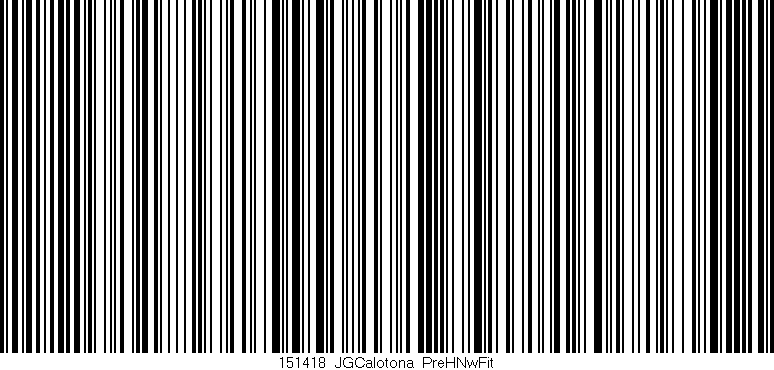 Código de barras (EAN, GTIN, SKU, ISBN): '151418_JGCalotona_PreHNwFit'