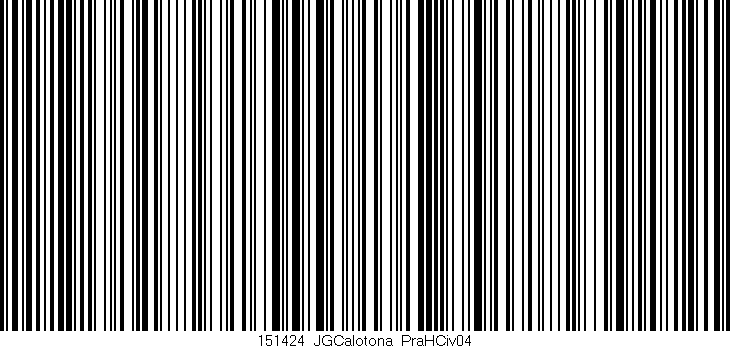 Código de barras (EAN, GTIN, SKU, ISBN): '151424_JGCalotona_PraHCiv04'