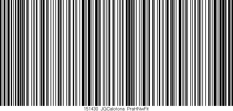 Código de barras (EAN, GTIN, SKU, ISBN): '151430_JGCalotona_PraHNwFit'