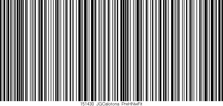 Código de barras (EAN, GTIN, SKU, ISBN): '151430_JGCalotona_PreHNwFit'
