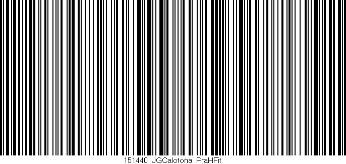 Código de barras (EAN, GTIN, SKU, ISBN): '151440_JGCalotona_PraHFit'