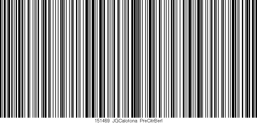 Código de barras (EAN, GTIN, SKU, ISBN): '151469_JGCalotona_PreCitrBerl'