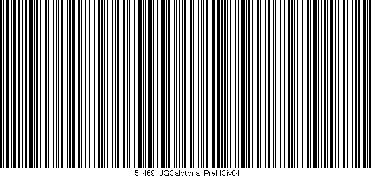 Código de barras (EAN, GTIN, SKU, ISBN): '151469_JGCalotona_PreHCiv04'