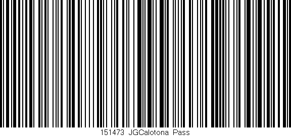 Código de barras (EAN, GTIN, SKU, ISBN): '151473_JGCalotona_Pass'