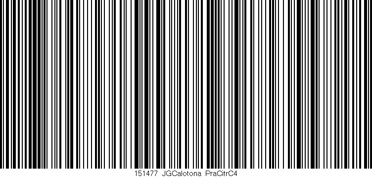 Código de barras (EAN, GTIN, SKU, ISBN): '151477_JGCalotona_PraCitrC4'
