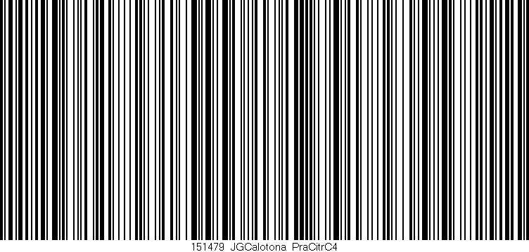 Código de barras (EAN, GTIN, SKU, ISBN): '151479_JGCalotona_PraCitrC4'