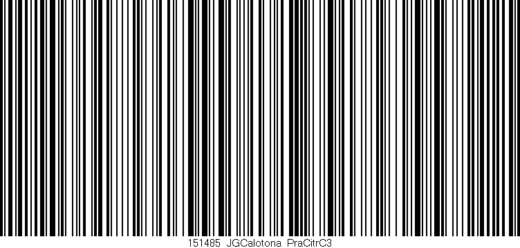 Código de barras (EAN, GTIN, SKU, ISBN): '151485_JGCalotona_PraCitrC3'