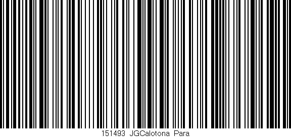 Código de barras (EAN, GTIN, SKU, ISBN): '151493_JGCalotona_Para'