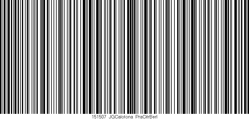 Código de barras (EAN, GTIN, SKU, ISBN): '151507_JGCalotona_PraCitrBerl'