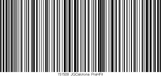 Código de barras (EAN, GTIN, SKU, ISBN): '151509_JGCalotona_PraHFit'