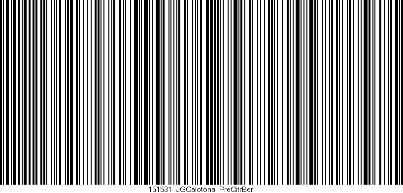 Código de barras (EAN, GTIN, SKU, ISBN): '151531_JGCalotona_PreCitrBerl'