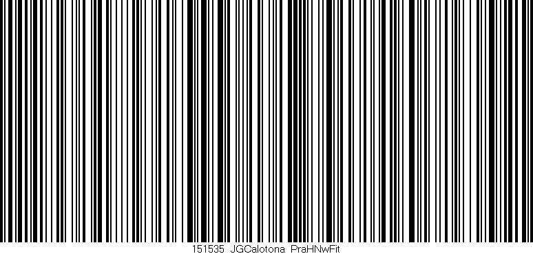 Código de barras (EAN, GTIN, SKU, ISBN): '151535_JGCalotona_PraHNwFit'