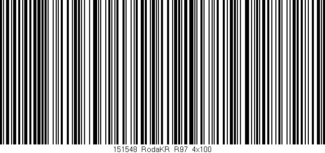 Código de barras (EAN, GTIN, SKU, ISBN): '151548_RodaKR_R97_4x100'