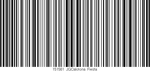 Código de barras (EAN, GTIN, SKU, ISBN): '151561_JGCalotona_Fiesta'