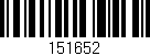 Código de barras (EAN, GTIN, SKU, ISBN): '151652'