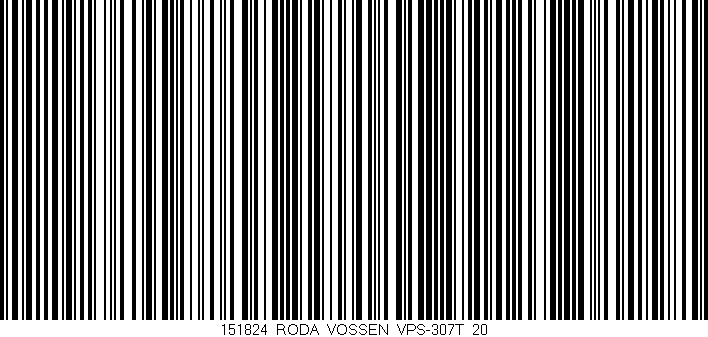 Código de barras (EAN, GTIN, SKU, ISBN): '151824_RODA_VOSSEN_VPS-307T_20'
