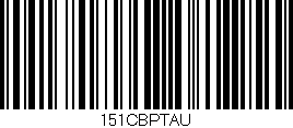 Código de barras (EAN, GTIN, SKU, ISBN): '151CBPTAU'