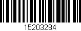 Código de barras (EAN, GTIN, SKU, ISBN): '15203284'