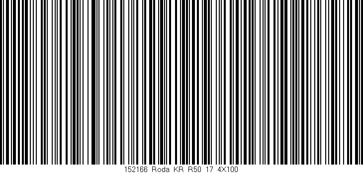 Código de barras (EAN, GTIN, SKU, ISBN): '152166_Roda_KR_R50_17_4X100'