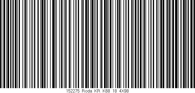 Código de barras (EAN, GTIN, SKU, ISBN): '152275_Roda_KR_K68_18_4X98'