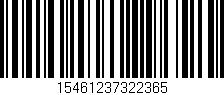 Código de barras (EAN, GTIN, SKU, ISBN): '15461237322365'