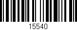 Código de barras (EAN, GTIN, SKU, ISBN): '15540'