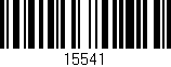 Código de barras (EAN, GTIN, SKU, ISBN): '15541'